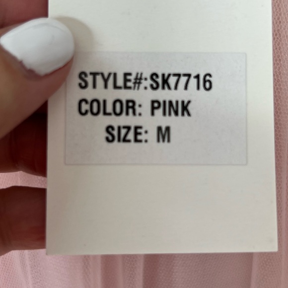STELLAH Pink Tulle Skirt 💗 NWT - Picture 5 of 5